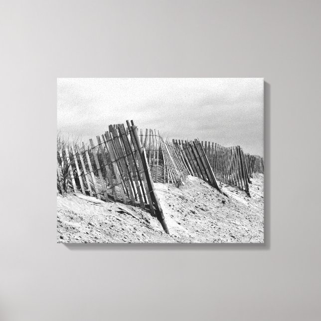 The Dune Fence Canvas Print (Frente)