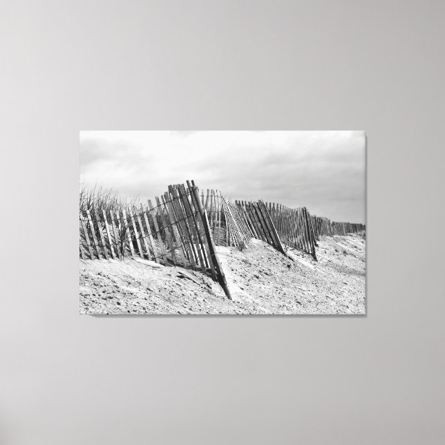 The Dune Fence Canvas Print (Frente)