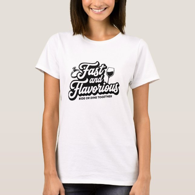 The Fast and Flavorious Series T-Shirt  (Frente)