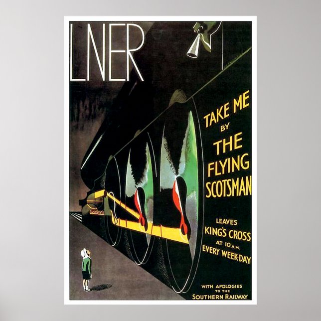 The Flying Scotsman - Grande Poster (Frente)