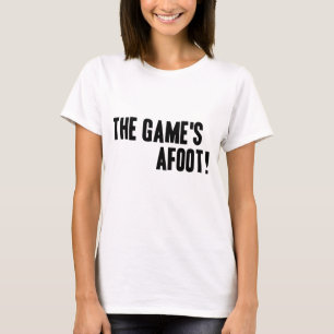 The Game em progresso! T-shirt das senhoras