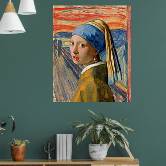 The Girl’s Scream – Surreal Remix Poster