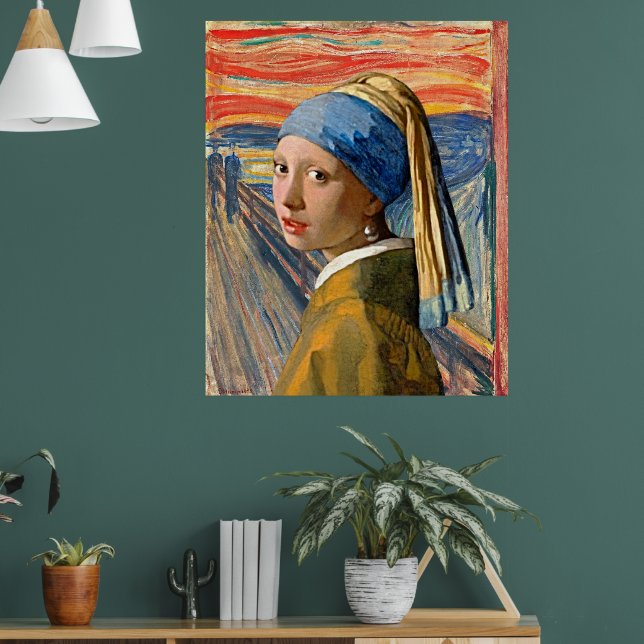 The Girl’s Scream – Surreal Remix Poster (Sala de Estar 1)