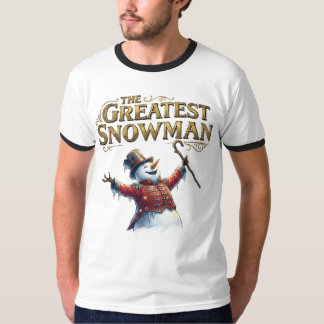 The Greatest Snowman Funny Musical Parody T-Shirt