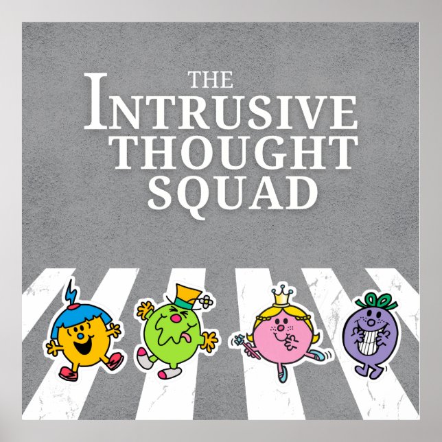 The Intrusive Thought Squad Poster (Frente)