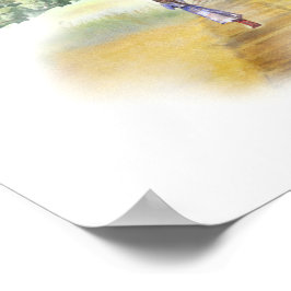 "The Journey" Inspirational Poster Impressão (11x1