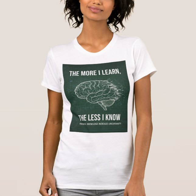 The Knowledge Paradox T-Shirt (Frente)