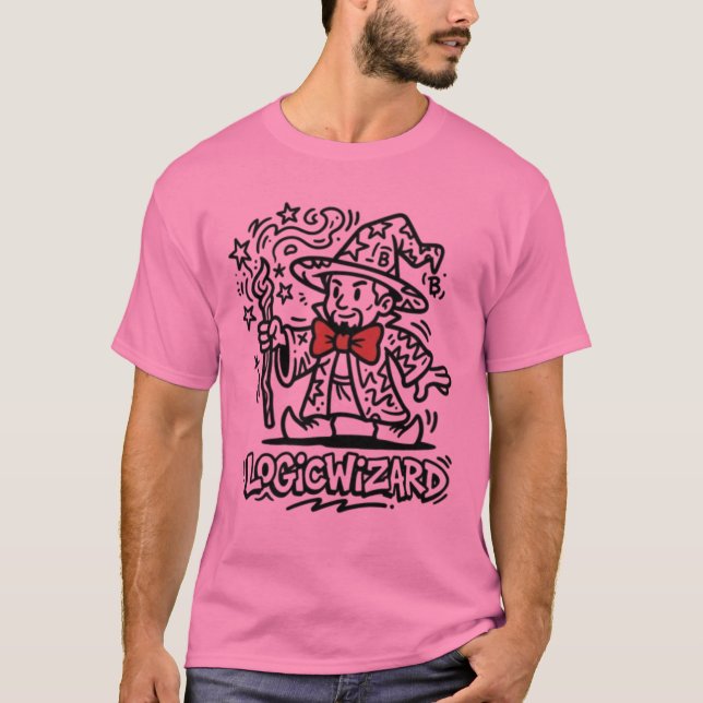 The LogicWizard | Camiseta Street Art Fusion (Frente)