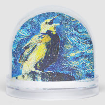 The Lonely Bird VanGogh Style