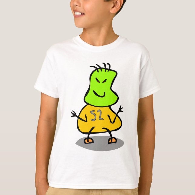 The Magic Crayons Monster 52 T-shirt (Frente)