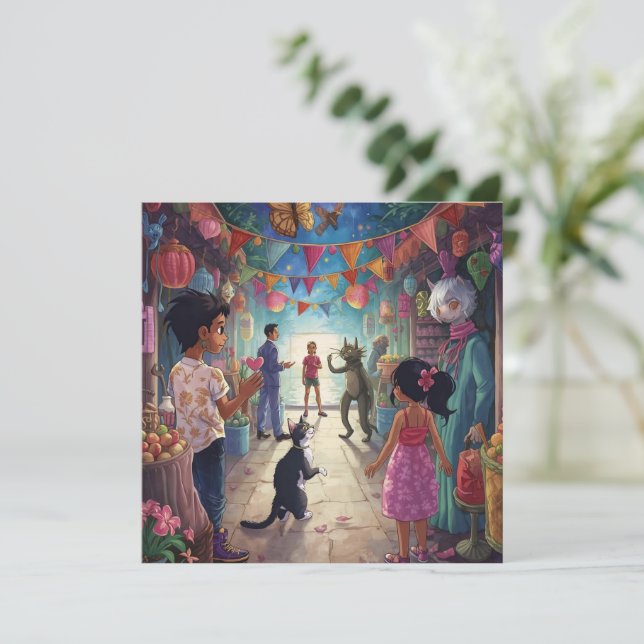 The Market Between Worlds (Em pé/Frente)