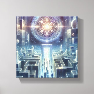 "The Maze" Canvas Print