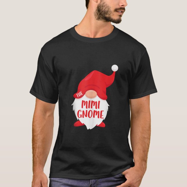 The Mimi Gnome  Matching Christmas Gnome Tank Top (Frente)