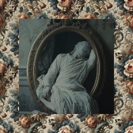 The Mourning After – Gothic Victorian Canvas Art