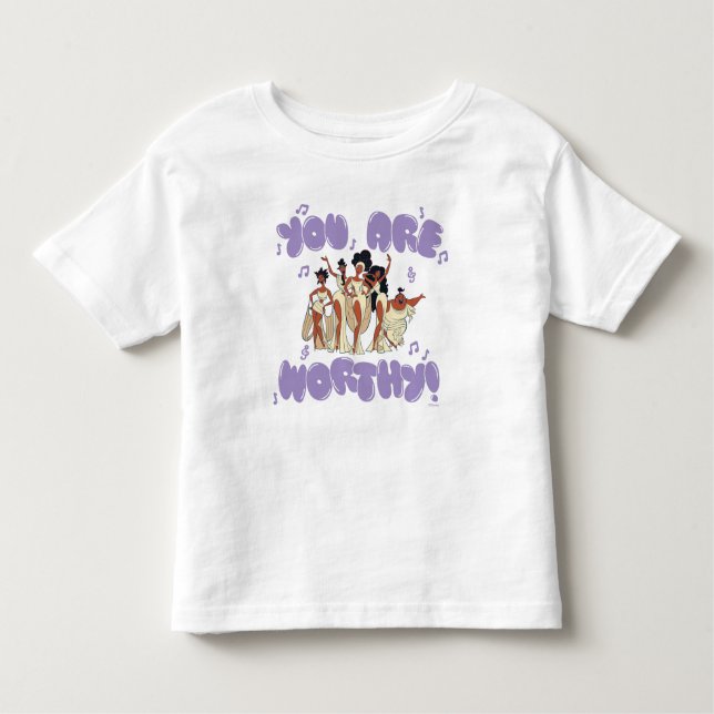 The Muses - You Are Worthy Toddler T-shirt (Frente)