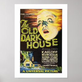 The Old Dark House - poster vintage de 1932
