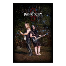 The Pastor's Casket graveyard poster