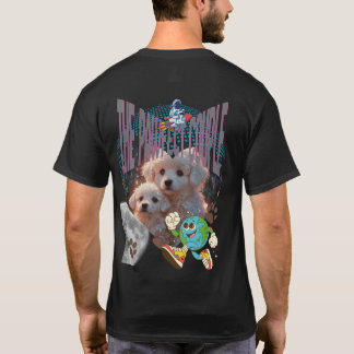The Pawfect World T-Shirt – Cute Bichon Frise Trio