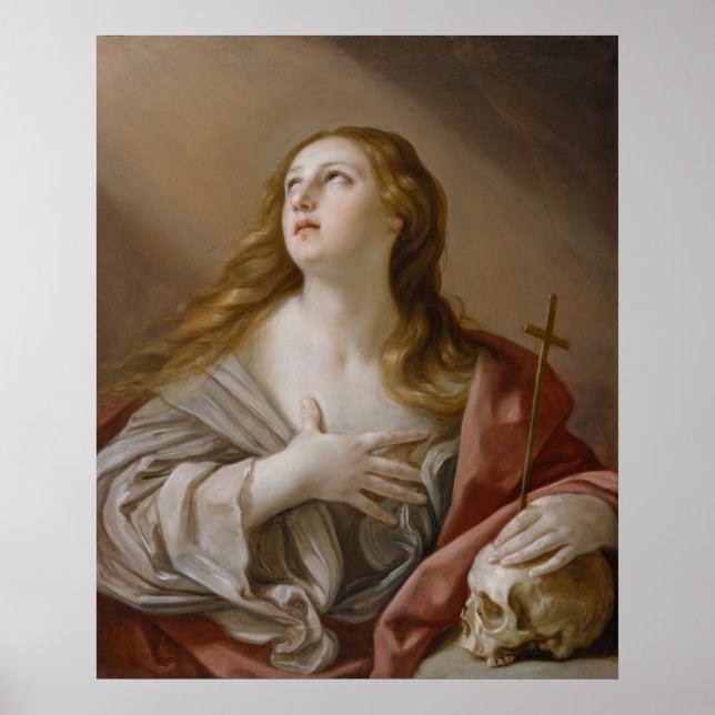 "The Penitent Magdalene", poster (Frente)