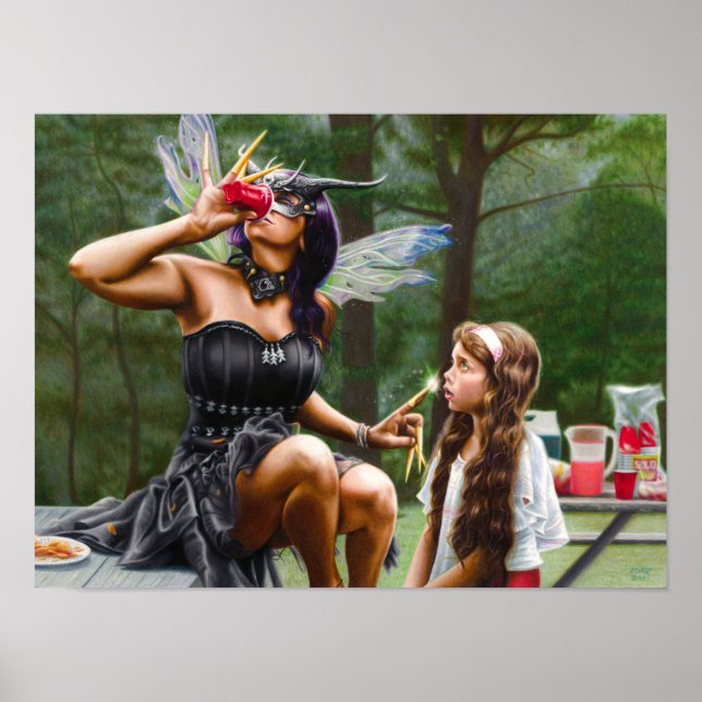 "The Picnic Crasher" Poster (Frente)