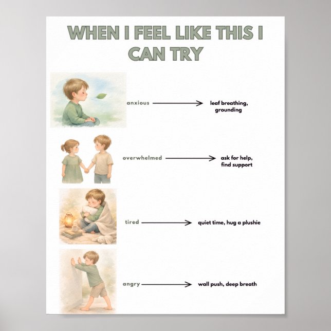 The Quiet Grove Coping Choices Poster (Frente)