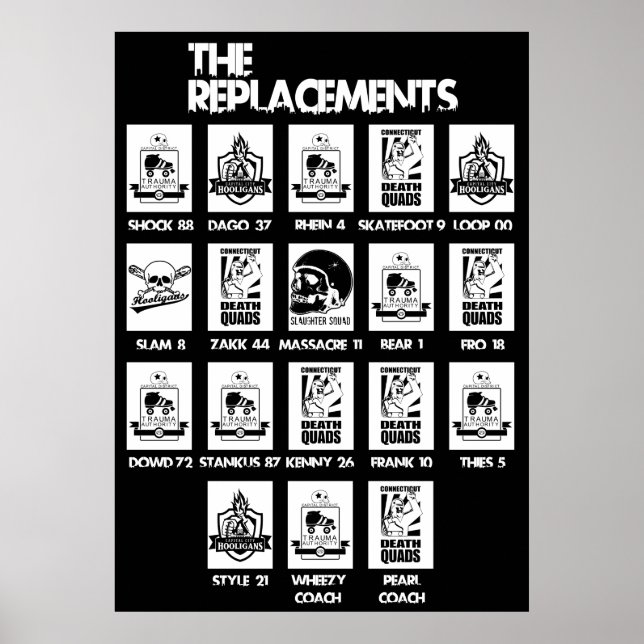 "The Replacements" MVC III Lineup Poster (Frente)