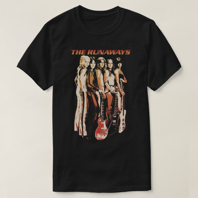 The Runaways Classic T-Shirt (Frente do Design)