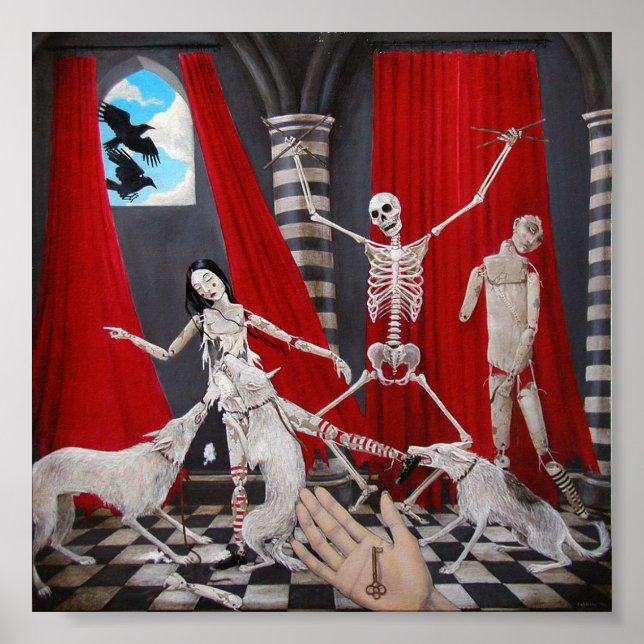 "The Seeker", por Christiane Cegavske Poster (Frente)