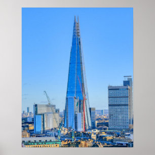 The Shard, London UK Poster