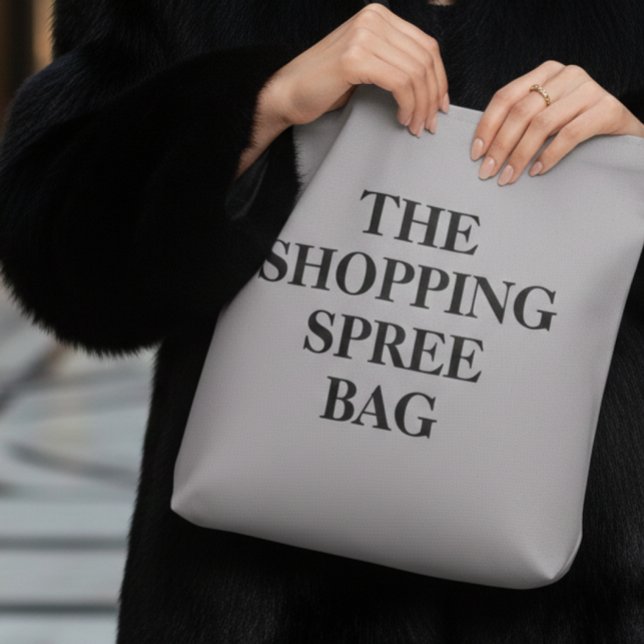 The Shopping Spree Tote Bag (Criador carregado)