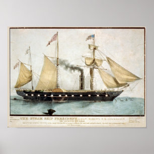 The Steam Ship President 2 Poster