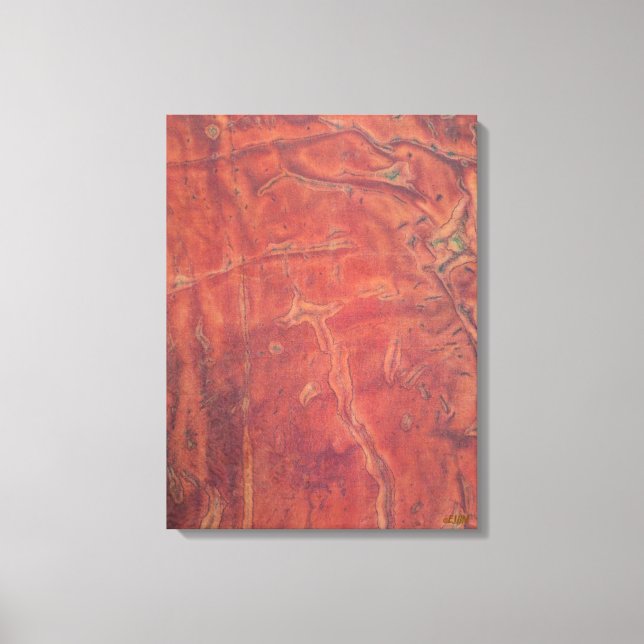 The Sun II Stretched Canvas Print (Frente)