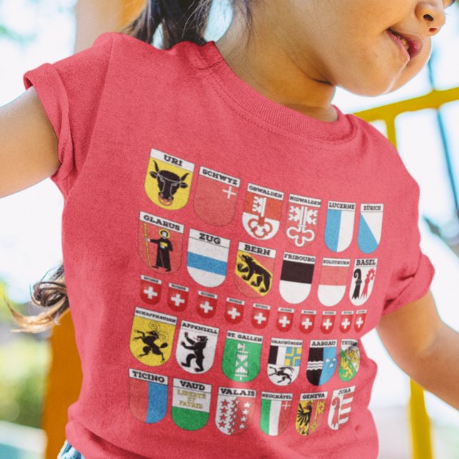 The Swiss Cantons Collection T-Shirt (Criador carregado)