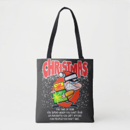 The tote bag for people who don't like Christmas