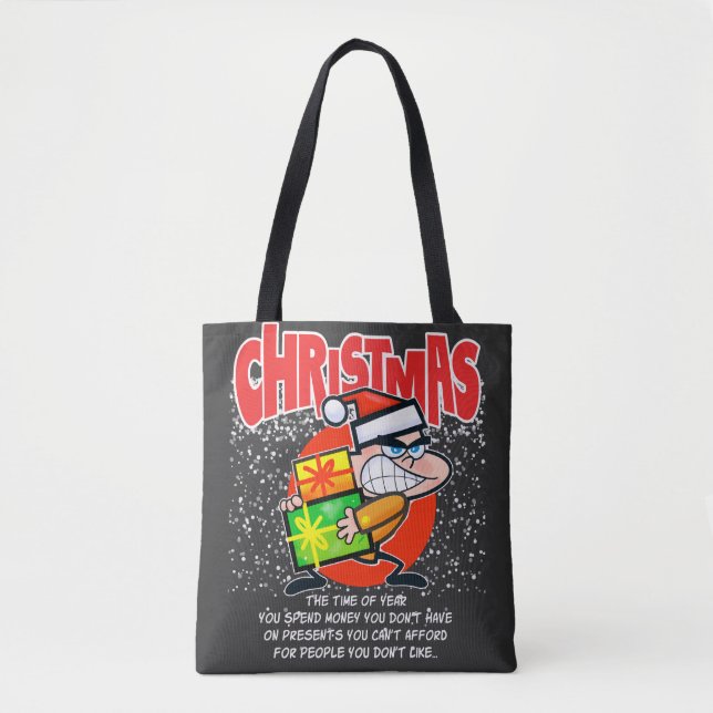 The tote bag for people who don't like Christmas (Frente)