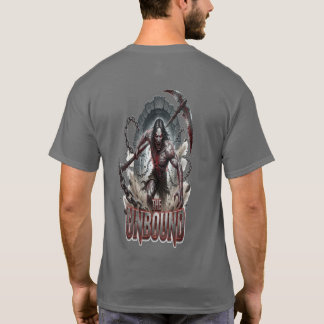 THE UNBOUND – Camiseta Gráfica Dark Fantasy Reaper