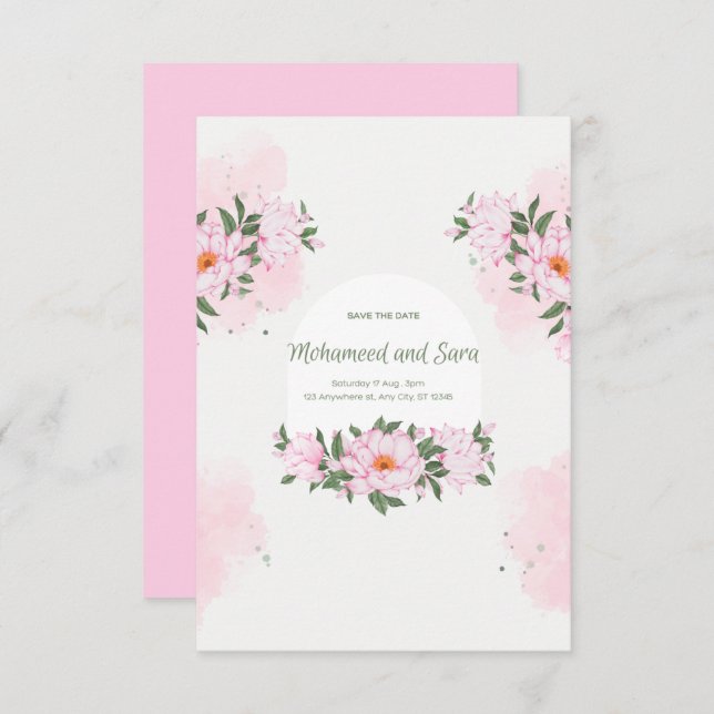 The Wedding Invitation (Frente/Verso)