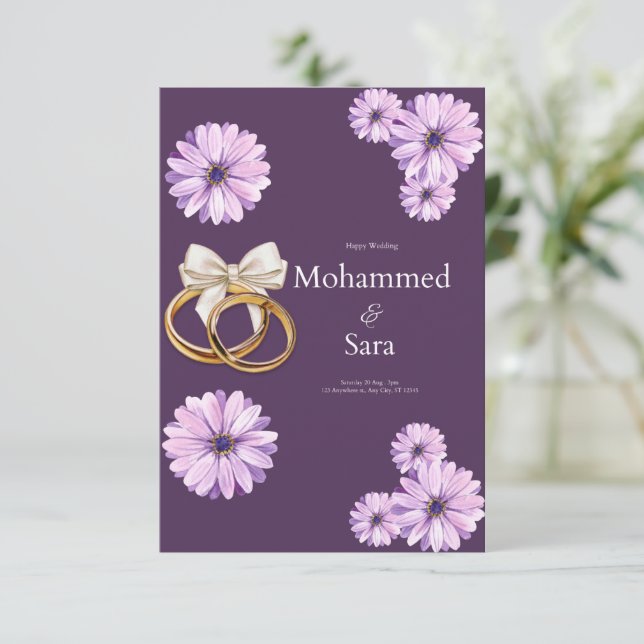 The Wedding Invitation  (Em pé/Frente)