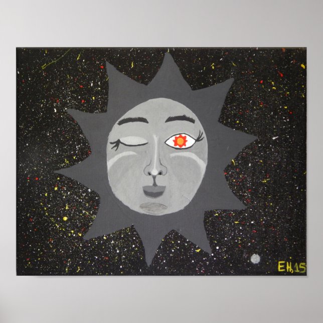 "The Wisest Sun" 11x14 Art Poster (Frente)
