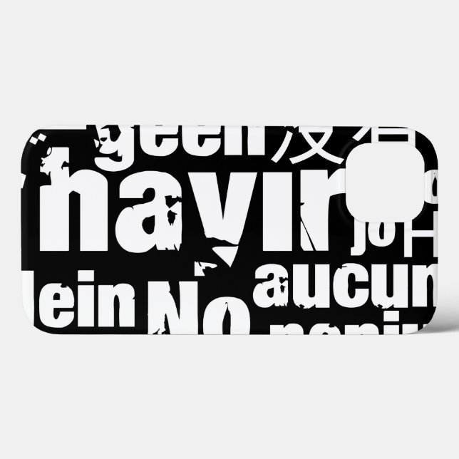 The word "No" in different languages (Verso (horizontal))