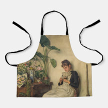 The Young Florist (por Carl Zewy)