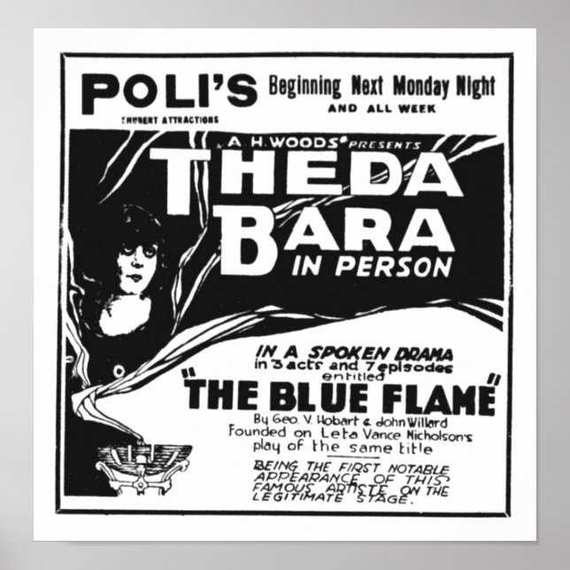 Theda Bara 1920 poster (Frente)