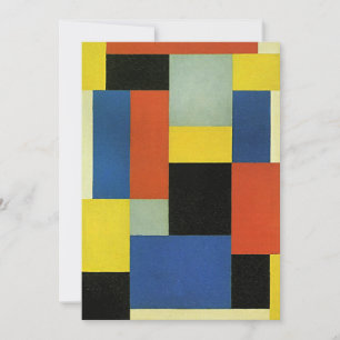 Theo van Doesburg, Composição XX, cartão