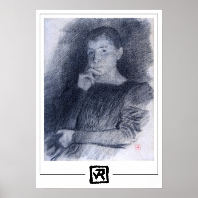 Théo van Ryszard selberghe Zedign Art Poster nº 12 (Frente)