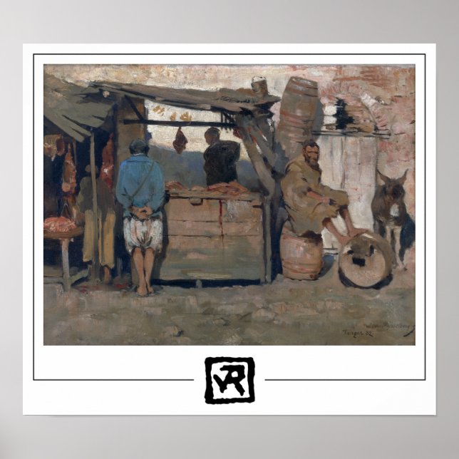 Théo van Ryszard selberghe Zedign Art Poster nº 18 (Frente)