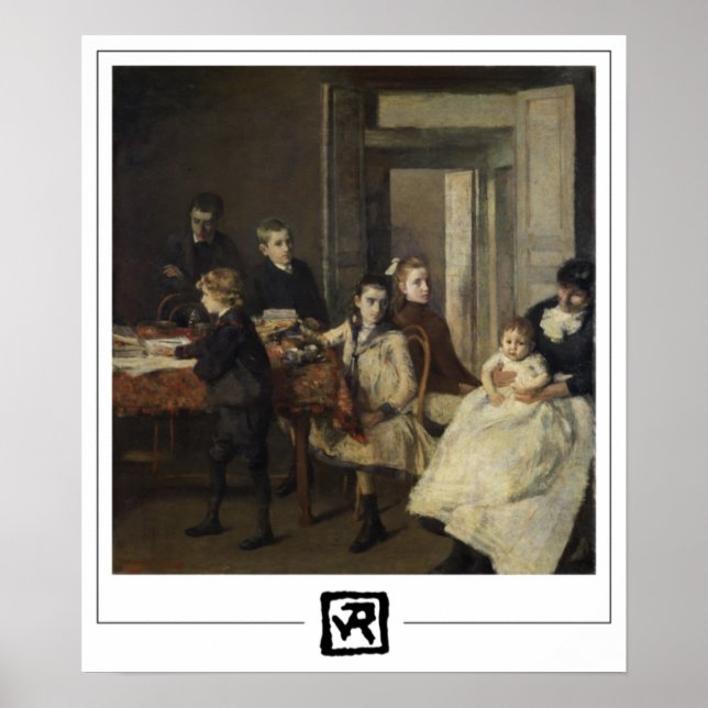 Théo van Ryszard selberghe Zedign Art Poster nº 9 (Frente)