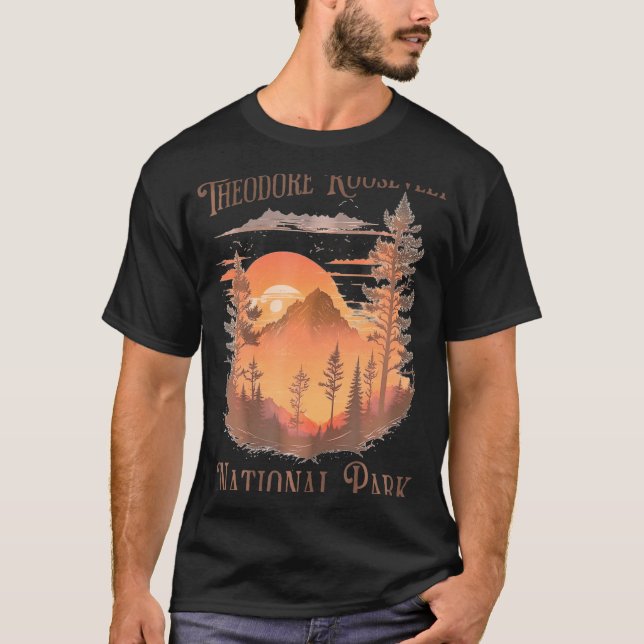 Theodore Roosevelt National Park T-Shirt (Frente)