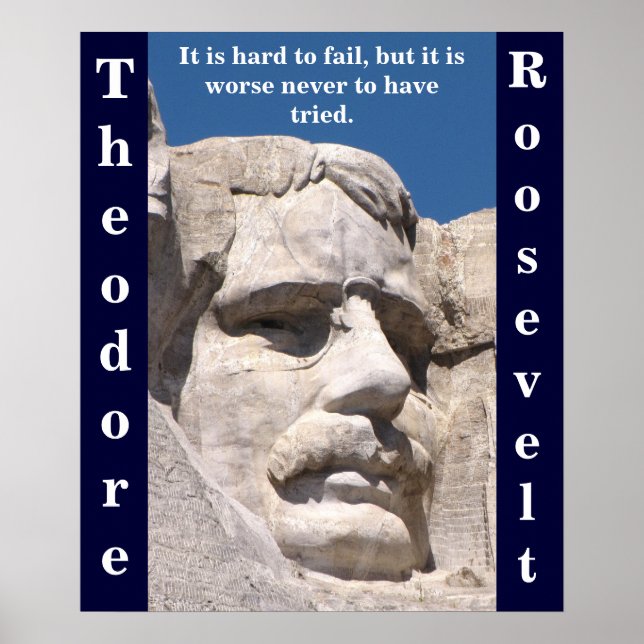 Theodore Roosevelt Poster (Frente)