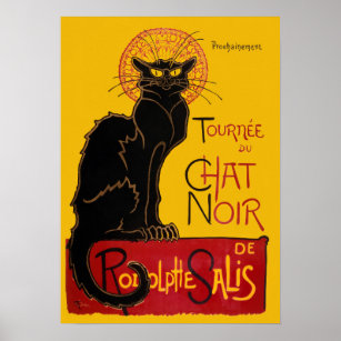 Theophile Steinlen - Poster vintage Le Chat Noir