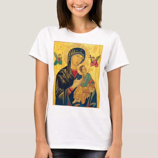 Theotokos da camisa perpétua da ajuda de (Frente)